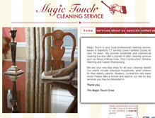 Tablet Screenshot of magictouchct.com